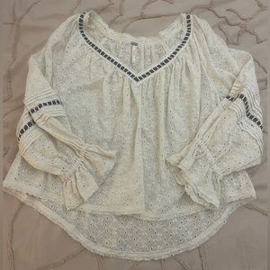 Free People Lace Top